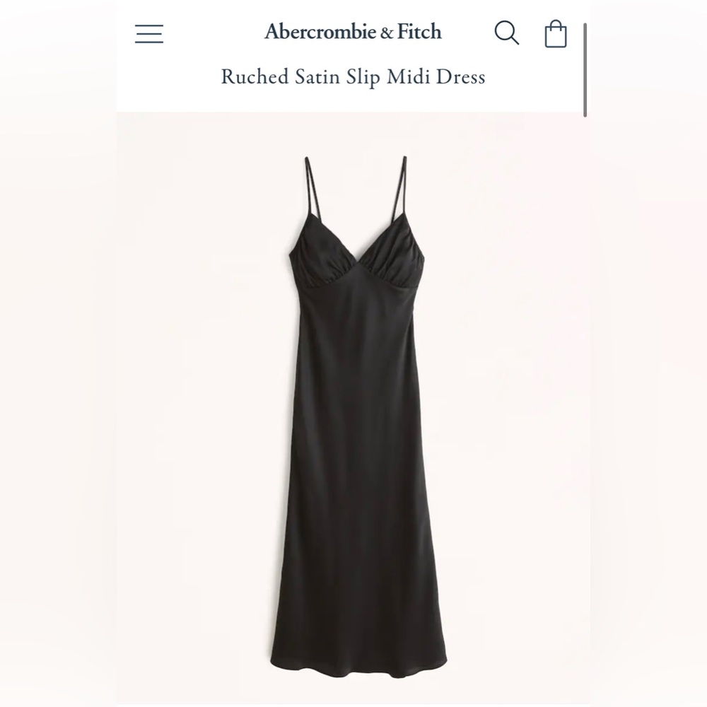 Satin MIDI Dress